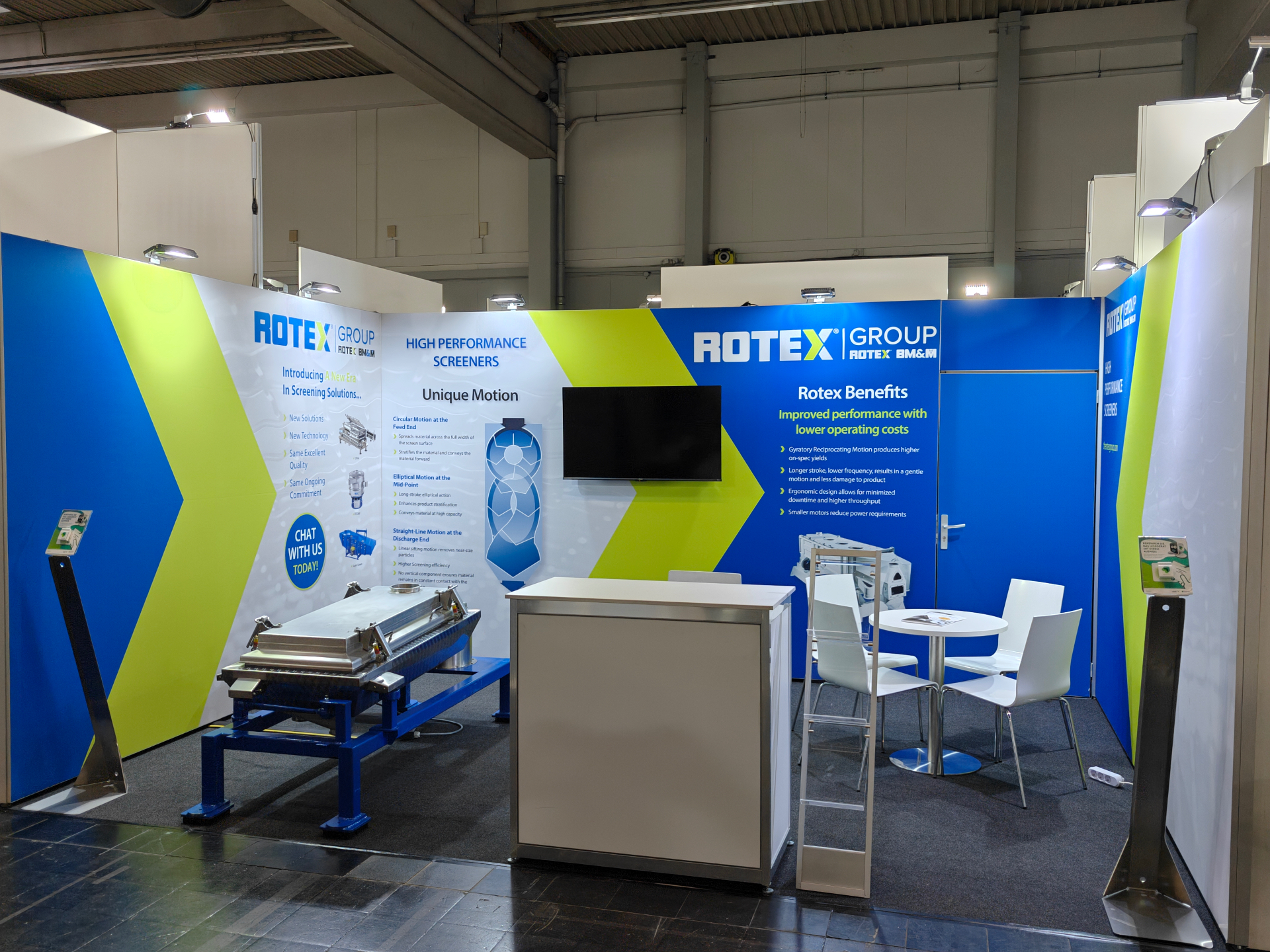 Logistics & Freight - example exhibition stand