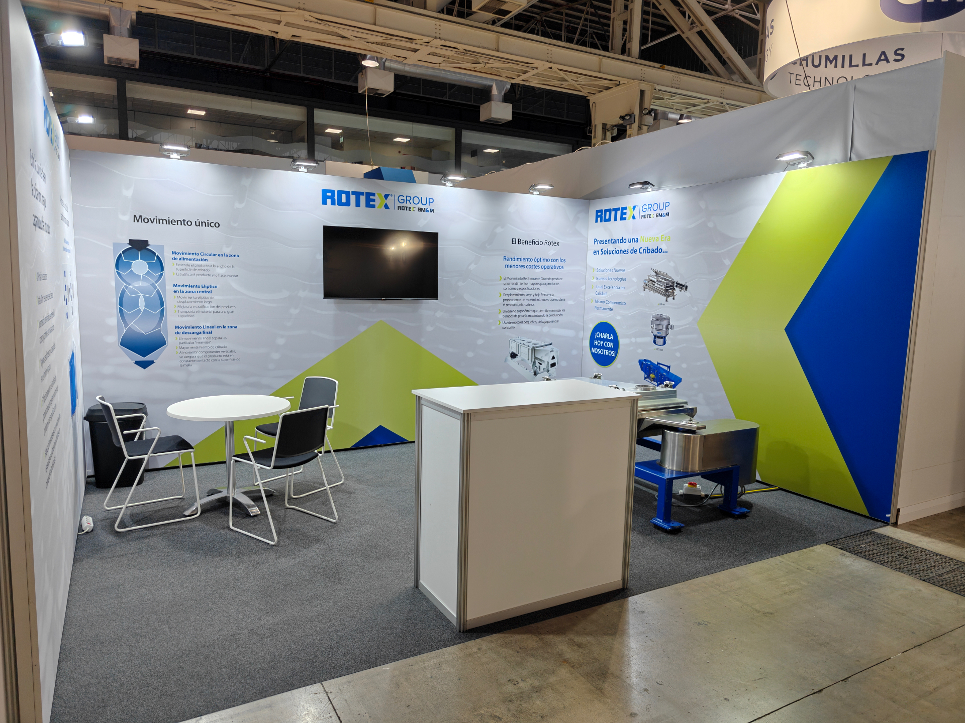 Project Management - example exhibition stand